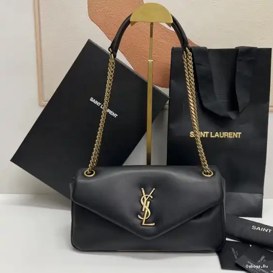 PLUNGED LAMBSKIN CALYPSO IN YSL 0625